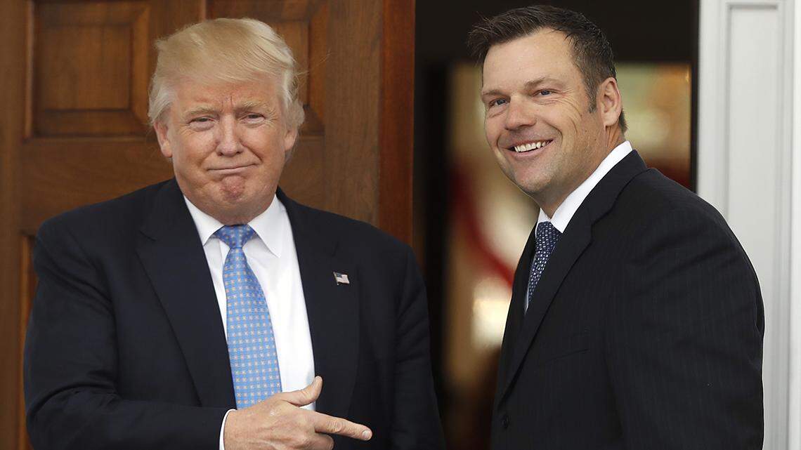 Trump picked Kansas Republicans’ governor candidate. Will he do it again for Senate?
