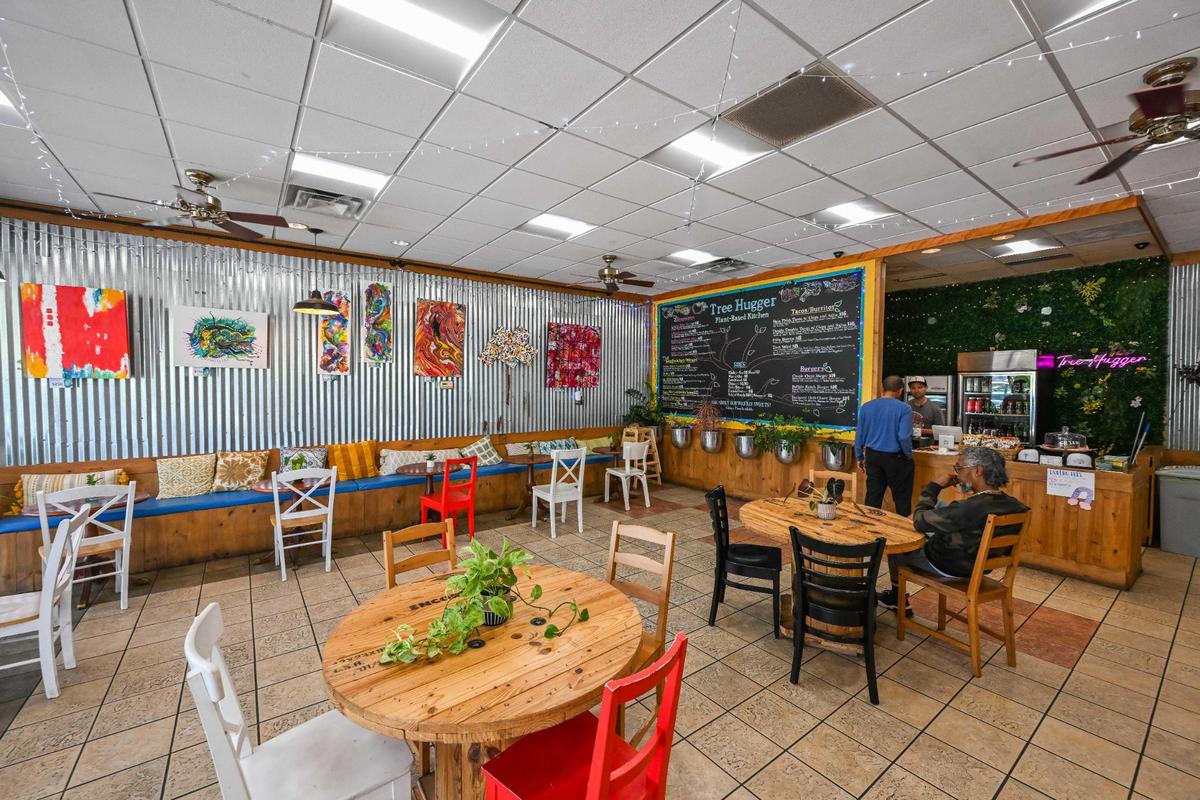 Tree Hugger in Riverside originated as a plant-based food truck before becoming a brick-and-mortar restaurant three years ago.
