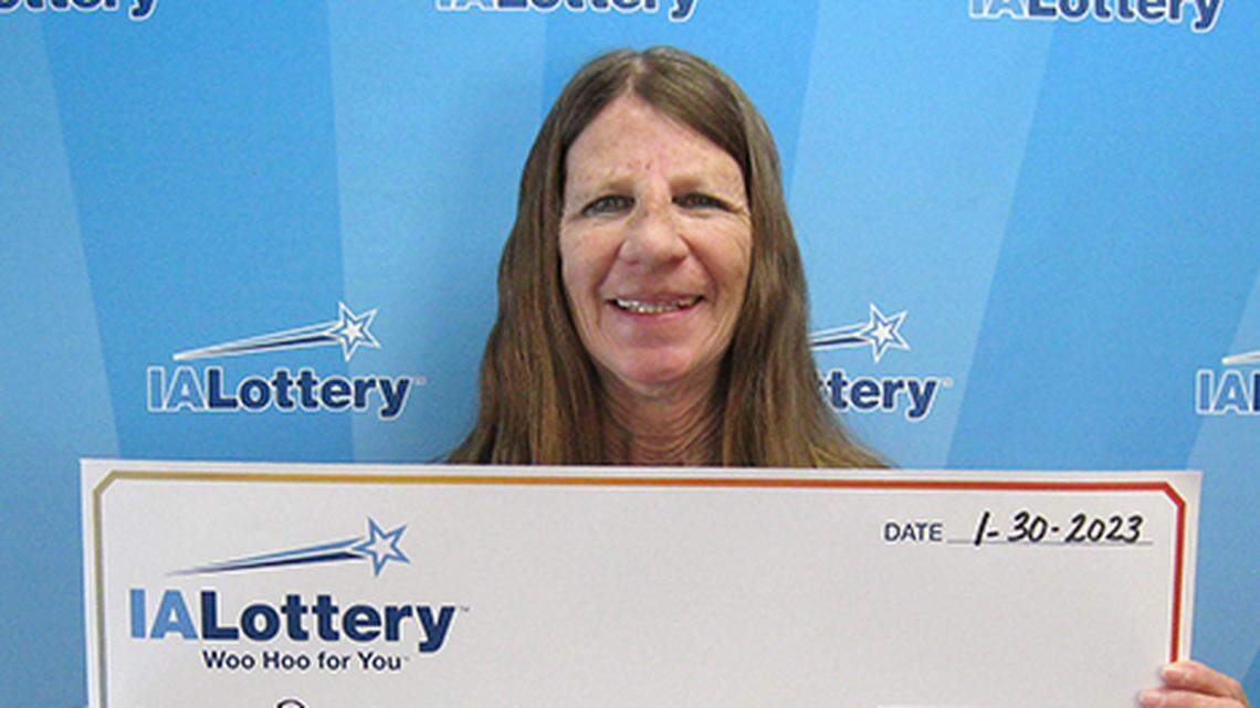 An Iowa woman won $30,000 playing the crossword scratch-off game.