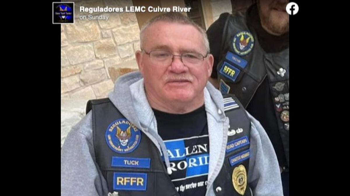 Deputy Steven Tucker died when a driver crossed the center line, striking him as he was riding a motorcycle.