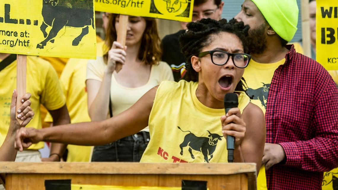 Kansas City tenant activists detail ‘proposal for a better world’ at rousing rally