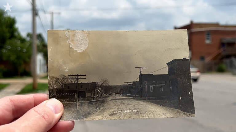 It’s Stadium Drive now. It was once the main street for the historic Leeds neighborhood