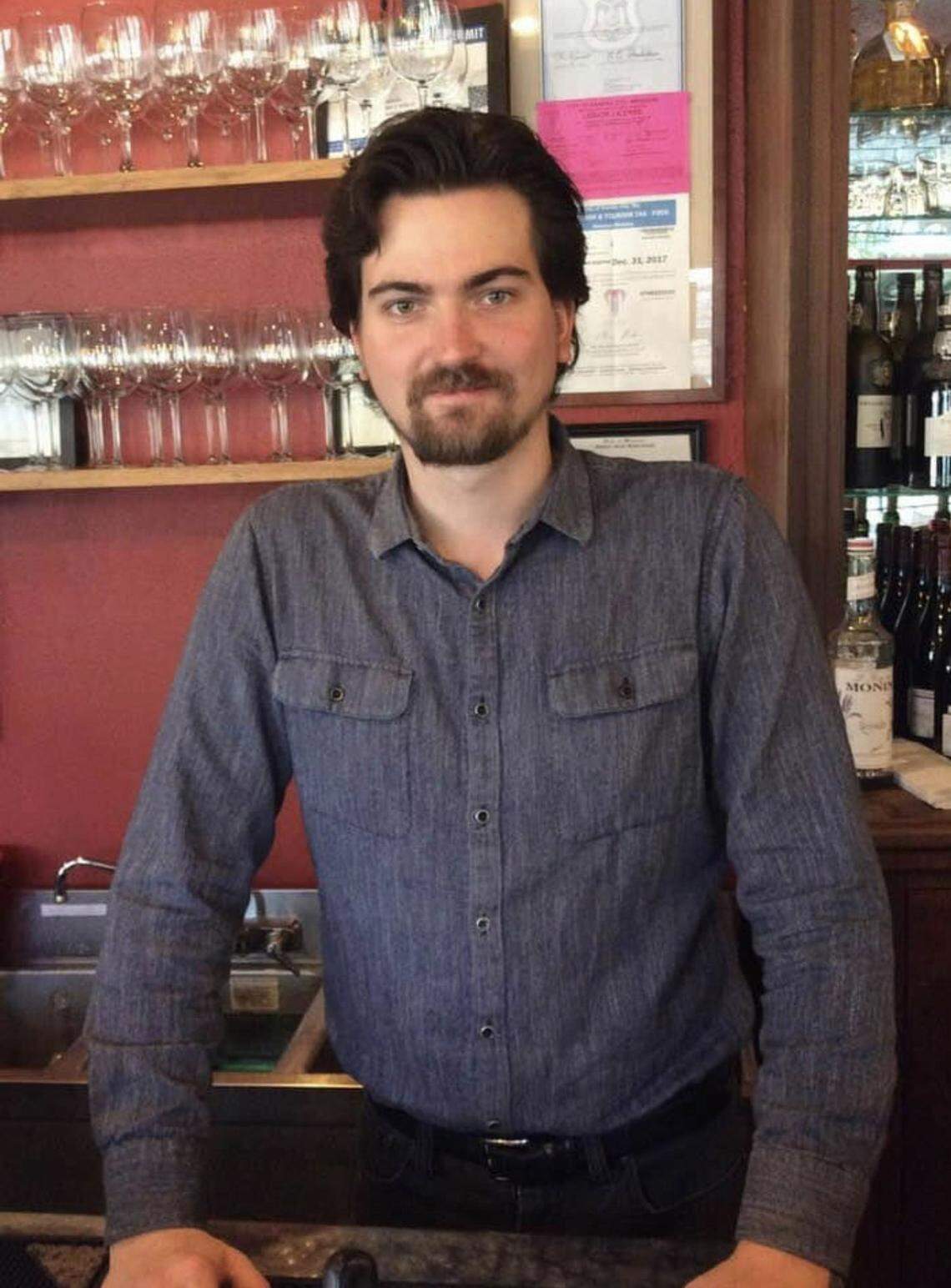 Miles Smith worked at a couple of Brookside restaurants, including Aixois French bistro.