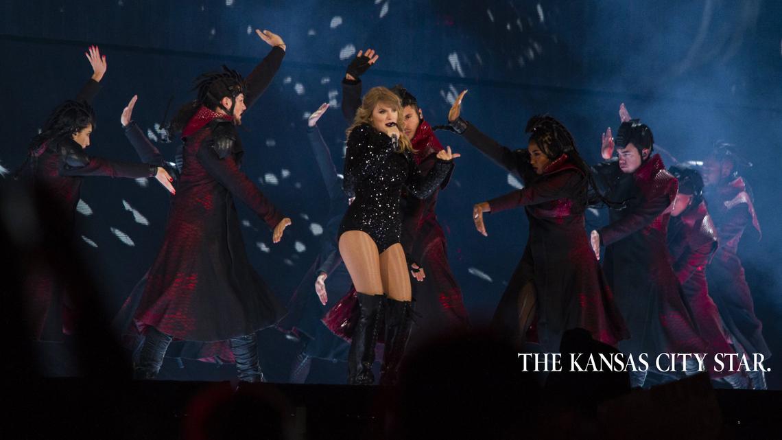 Taylor Swift performs “...Ready for It?” at Arrowhead Stadium. Swift’s Reputation Stadium Tour made a stop at Arrowhead on Sept. 8, 2018.