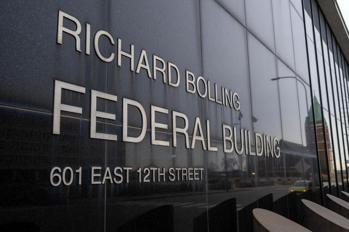 Richard Bolling Federal Building at 601 E 12th St., seen on Thursday, March 6, 2025, in Kansas City.