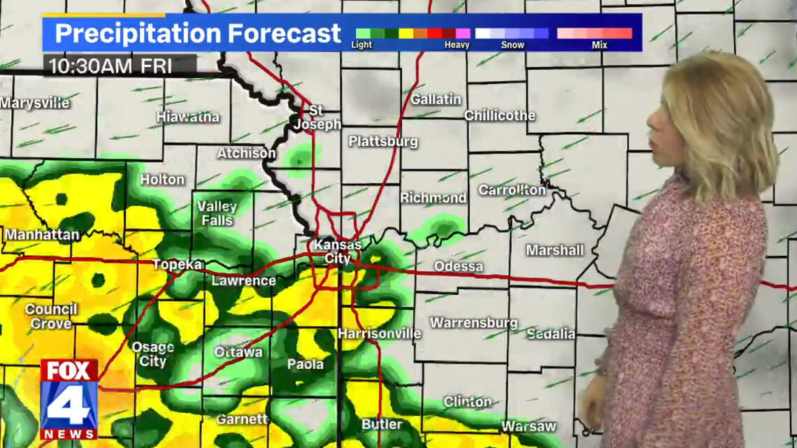 Kansas City weather: Several rounds of storms to bring heavy rain ...