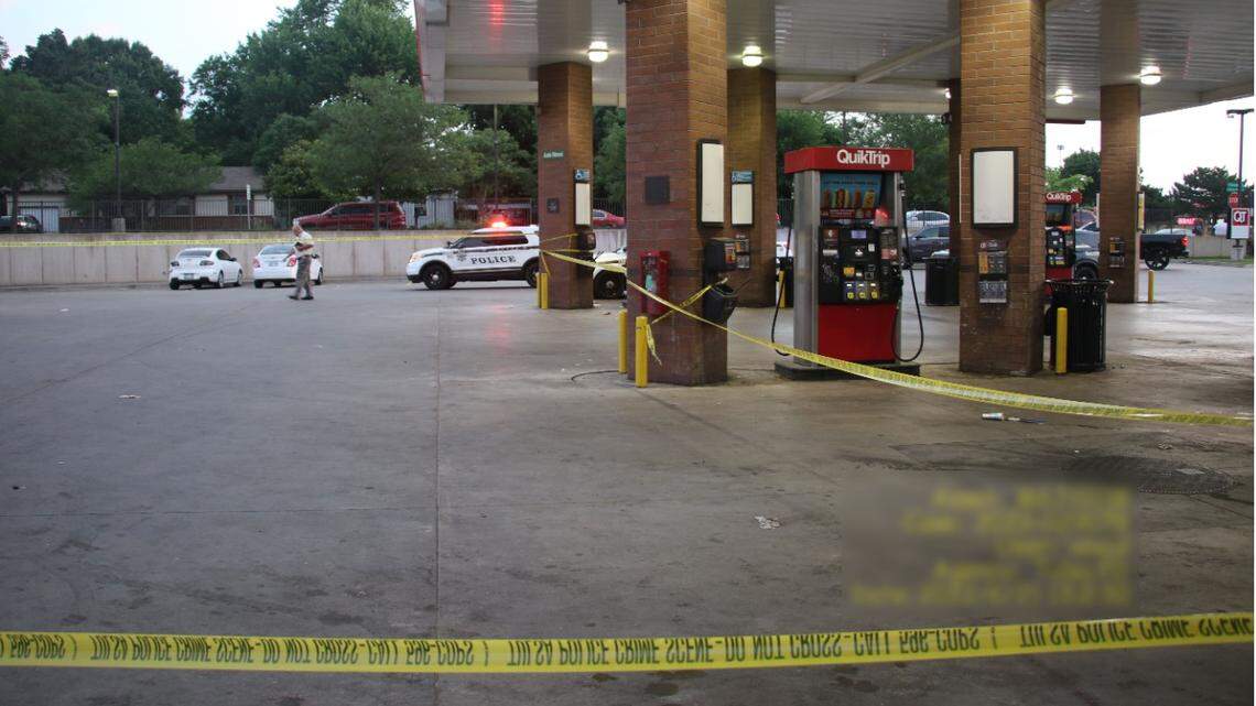 A man shot and killed at a QuikTrip gas station was trying to carjack someone at gunpoint, Oklahoma police said.
