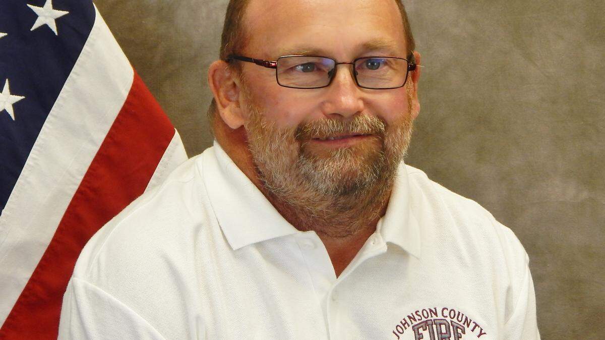 Vernon Collett, 60, died after collapsing while fighting a fire in rural Johnson County, Missouri on March 8.