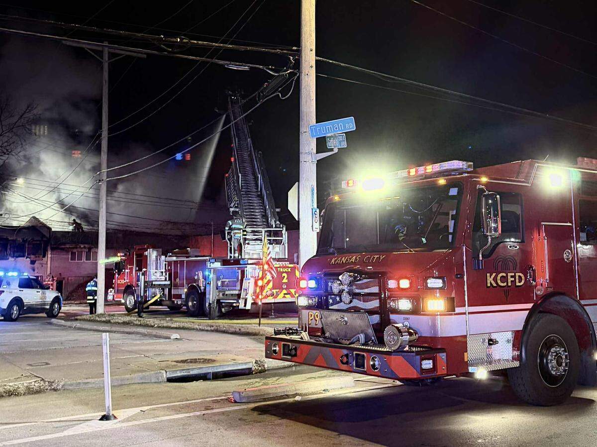 Firefighters battled another blaze early Thursday at Kansas City’s vacant historic Parade Park housing complex in the 2100 block of East 15th Terrace. In the past year, around a dozen fires have been reported at the complex, which is set to be demolished at the end of January.