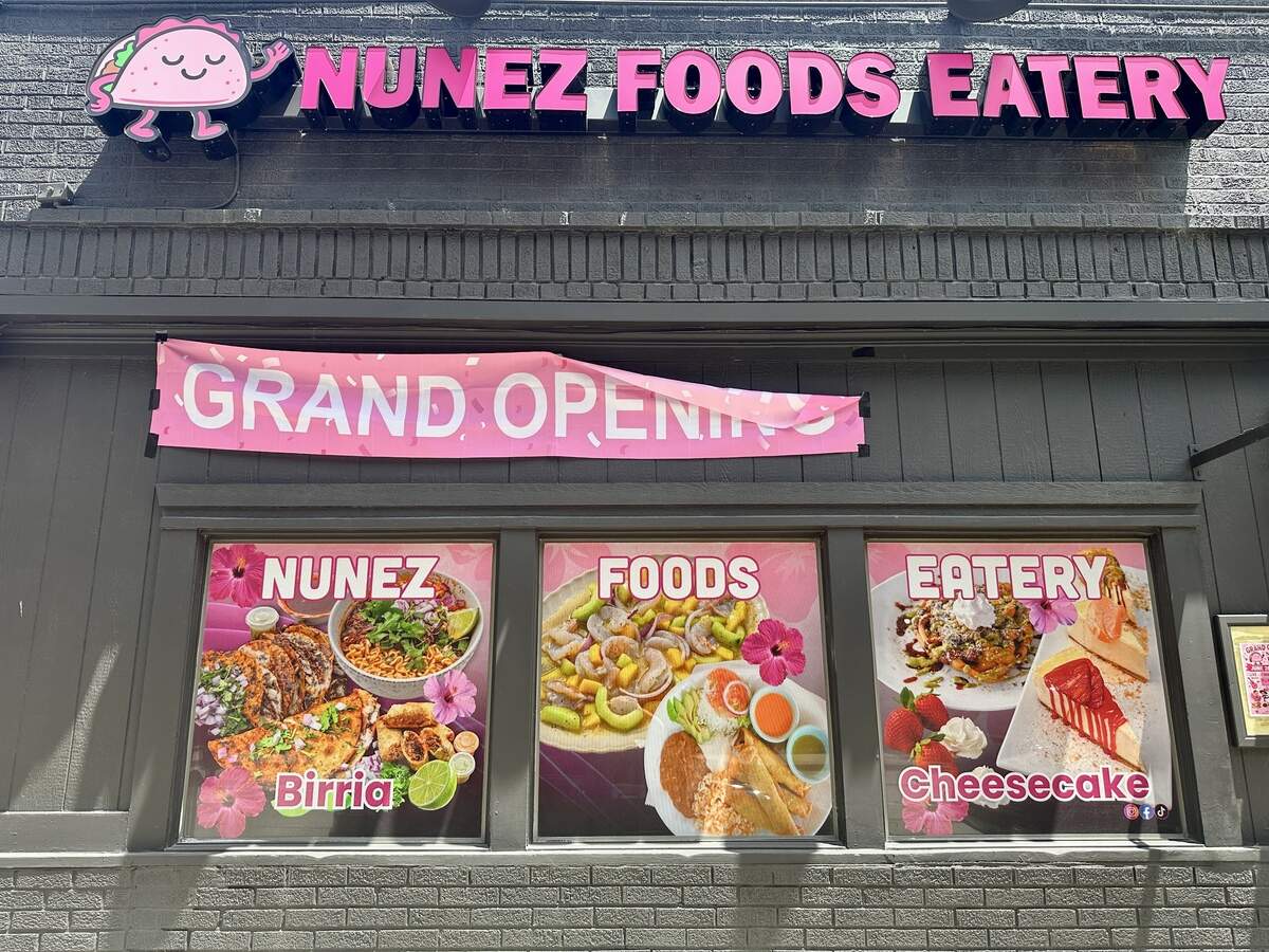 The exterior of Nunez Foods Eatery