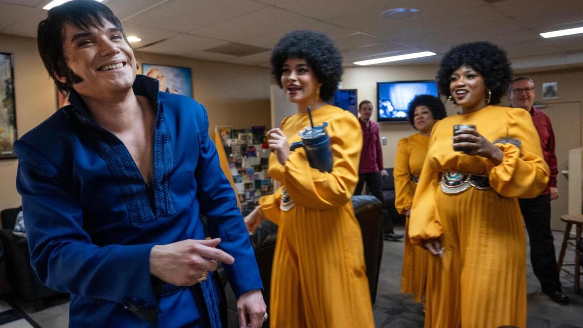 Jumpsuits and gyrations: Behind the scenes of this Elvis tribute show at OP’s New Theatre