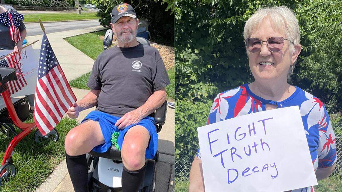 There were patriots from an OP retirement community out on their walkers protesting | Opinion