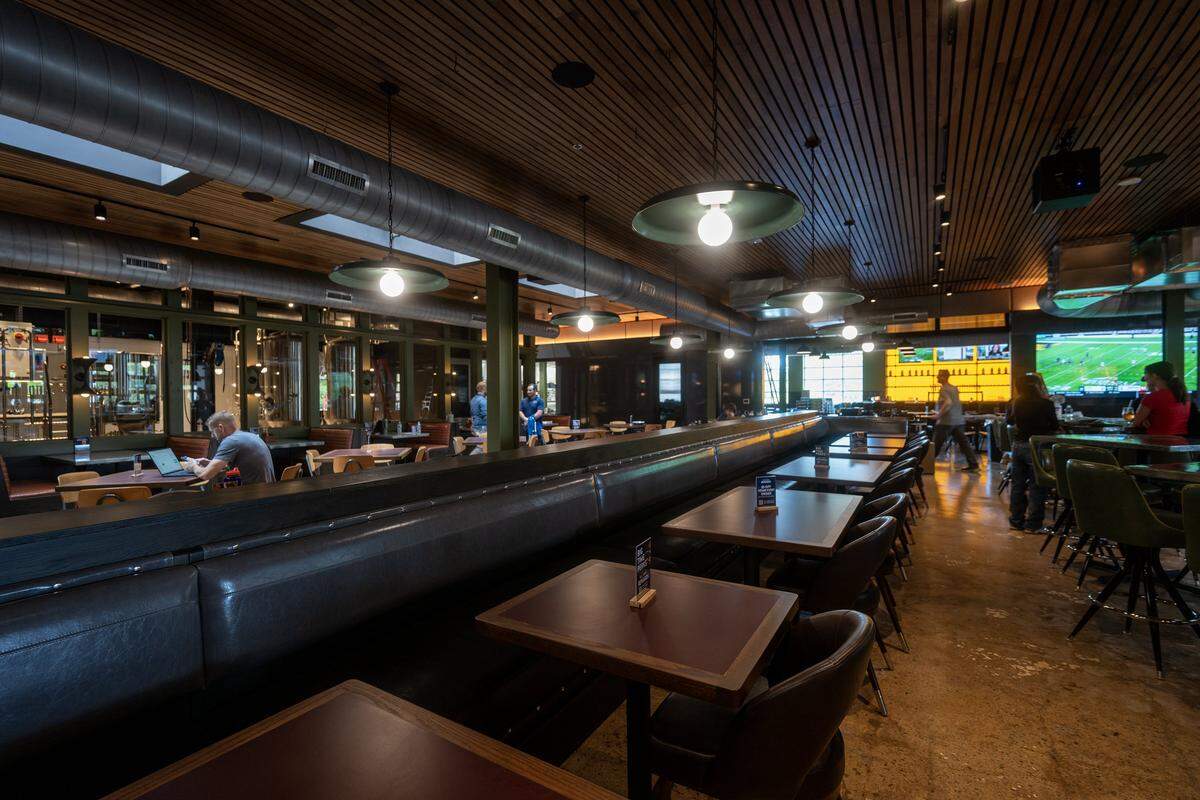Big Grove Brewery, an Iowa-based brewery and restaurant, is opening a taproom in a 12,000 square foot space in the former Macy's building, 7060 Mission Rd., in Prairie Village on May 21, 2026.