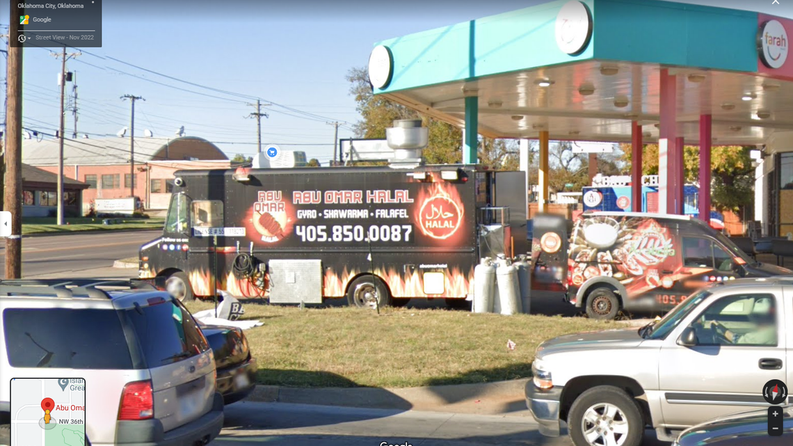 A pair of frequent customers at a food truck in Oklahoma city stabbed an employee in the face after an argument over an order, police said.