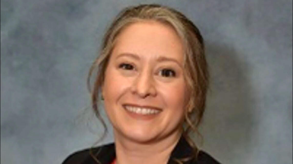 Kansas state Sen. Rebecca Schmoe of Ottawa