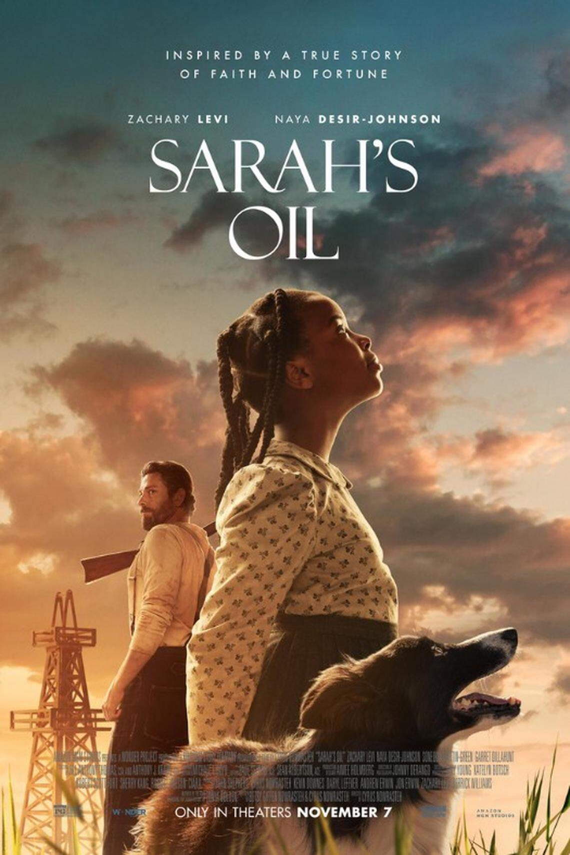 The official release date for “Sarah’s Oil” is Nov. 7, but the movie will open at several Kansas City area theaters Nov. 6.