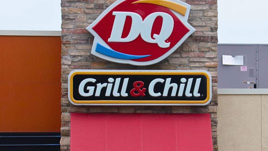 Pictured is a Dairy Queen sign.