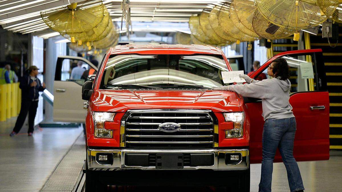 Ford will mandate COVID-19 vaccines for most of its salaried employees in the United States, including the , Kansas City Assembly Plant in Claycomo where aluminum-bodied Ford F-150 pickups rolled off the line on March 13, 2015.