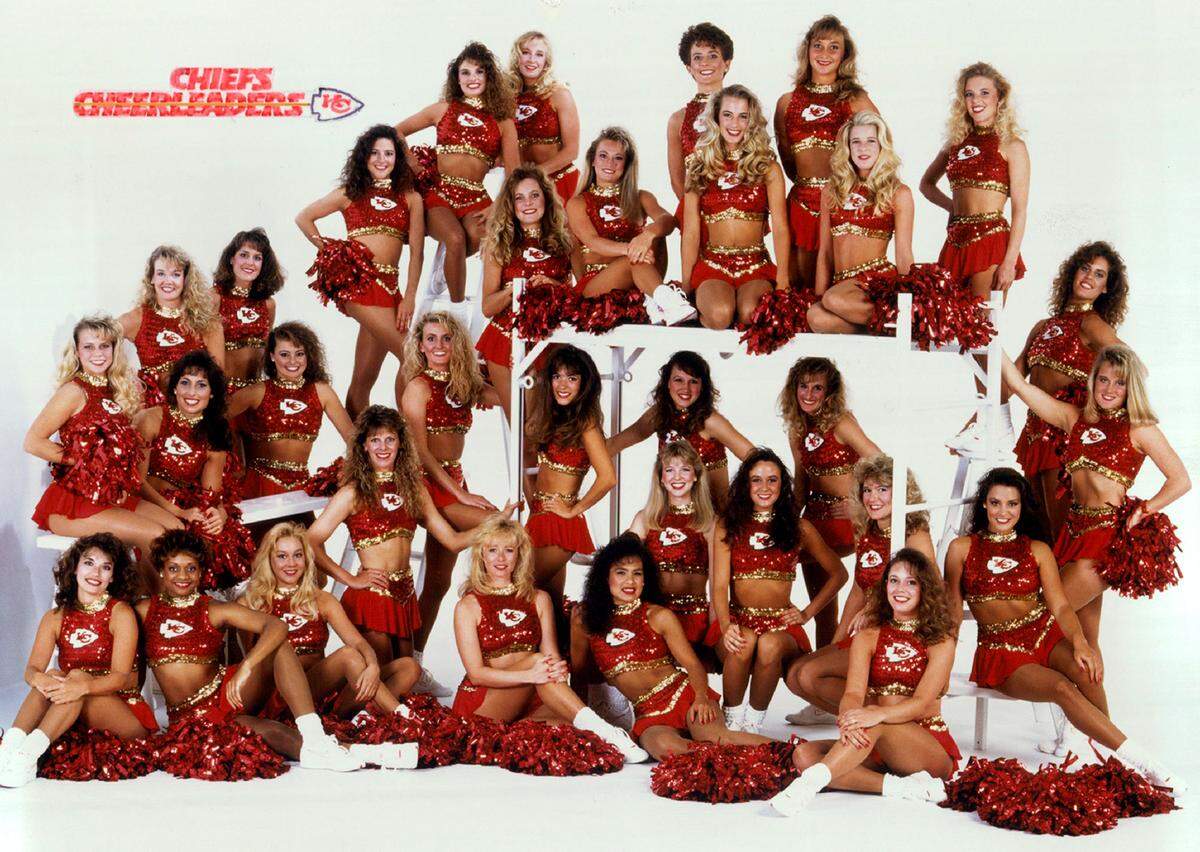 Kansas City Chiefs Cheerleaders in 2014.