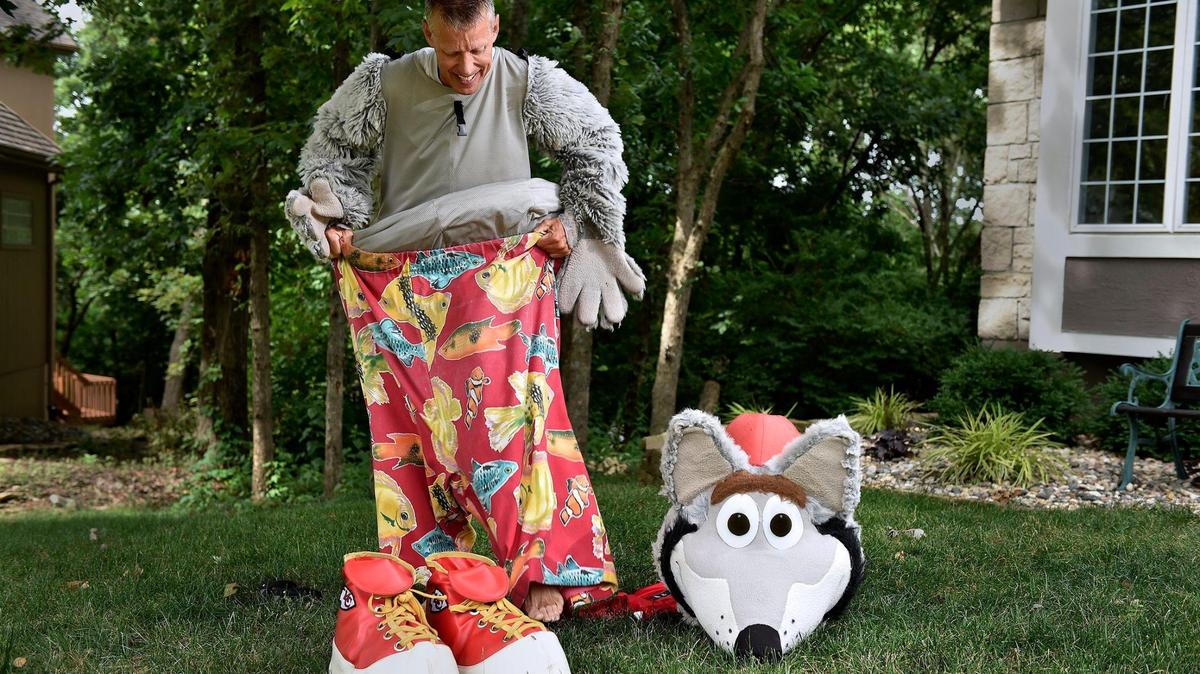 Dan Meers has been the Kansas City Chiefs’ mascot “KC Wolf” for 30 years. The Chiefs recently acknowledged the anniversary of what’s believed to be the longest-running such gig in the NFL.