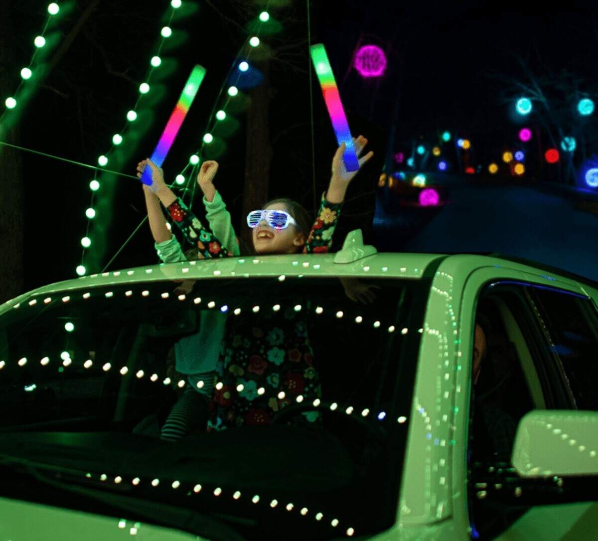 Winter Magic will offer a drive-thru display of synchronized holiday lights Nov. 1-Jan. 4 at Platte Purchase Park in the Northland.