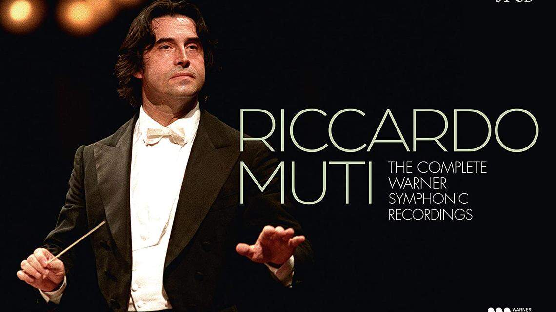 This box set includes 91 discs of music from conductor Riccardo Muti.