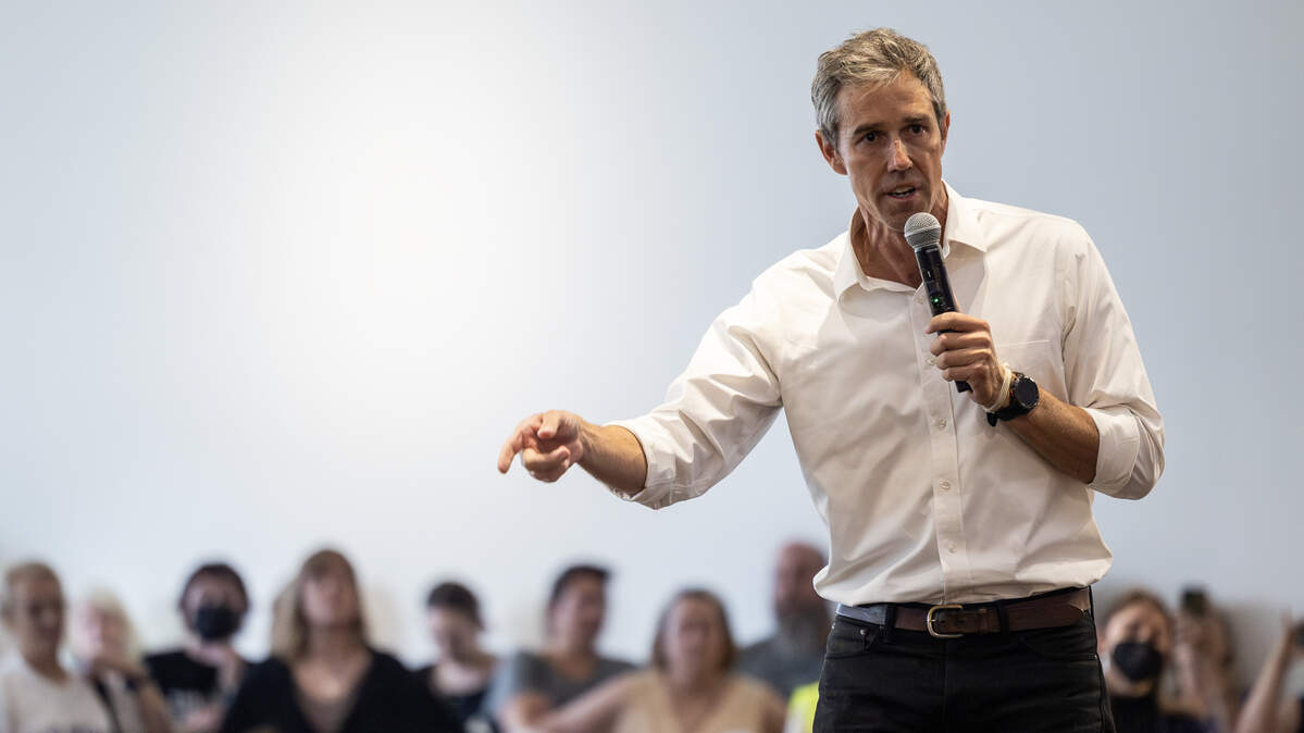 Former Texas Congressman and Democratic presidential hopeful Beto O’Rourke visited Kansas City Monday.