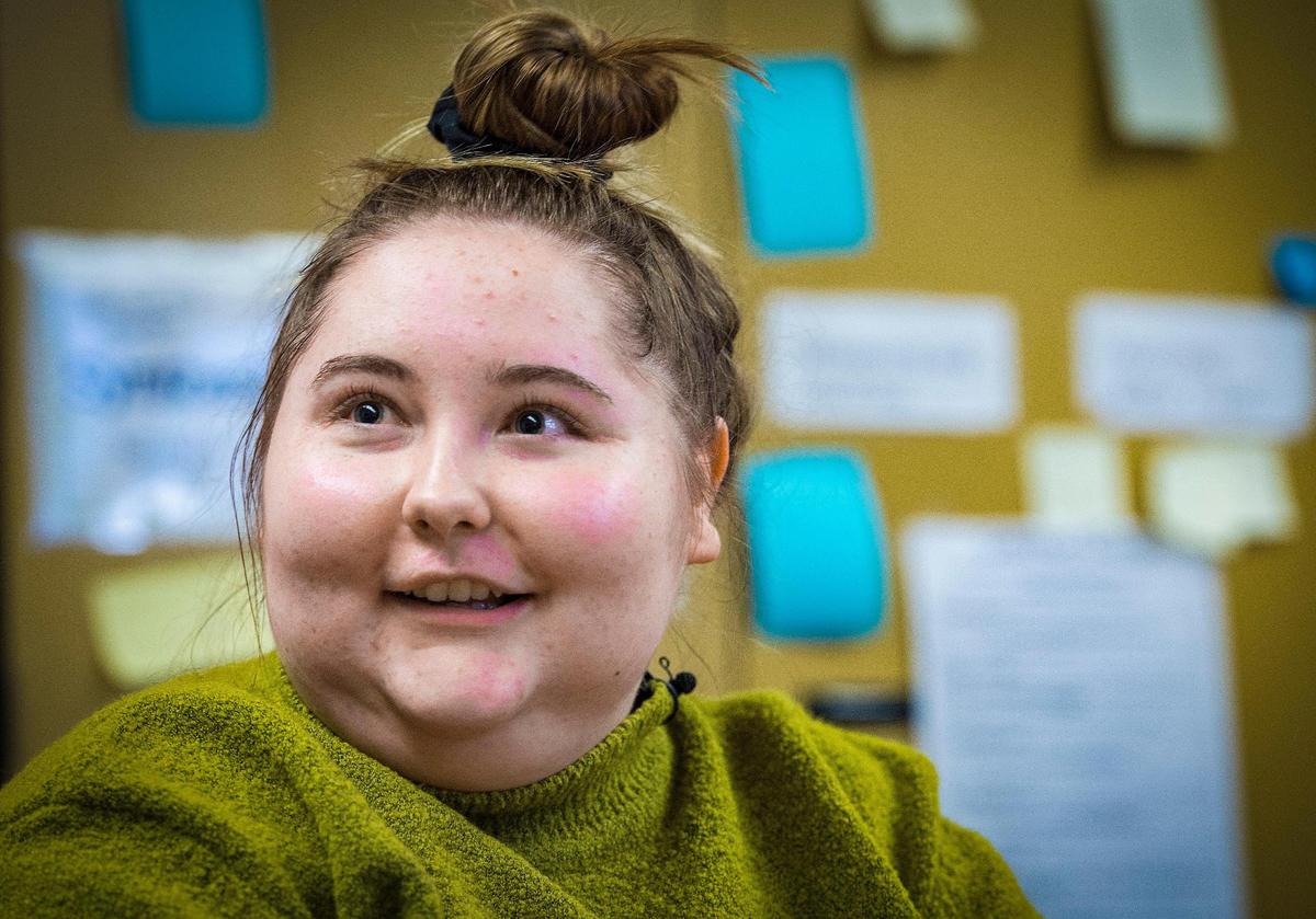 “If I walk outside, it could be completely overcast and cloudy and foggy,” Jordyn Walker says. “I can be, ‘OK. It’s sunny,’ and no one can tell me otherwise, because who is going to tell a blind girl that she’s wrong?”