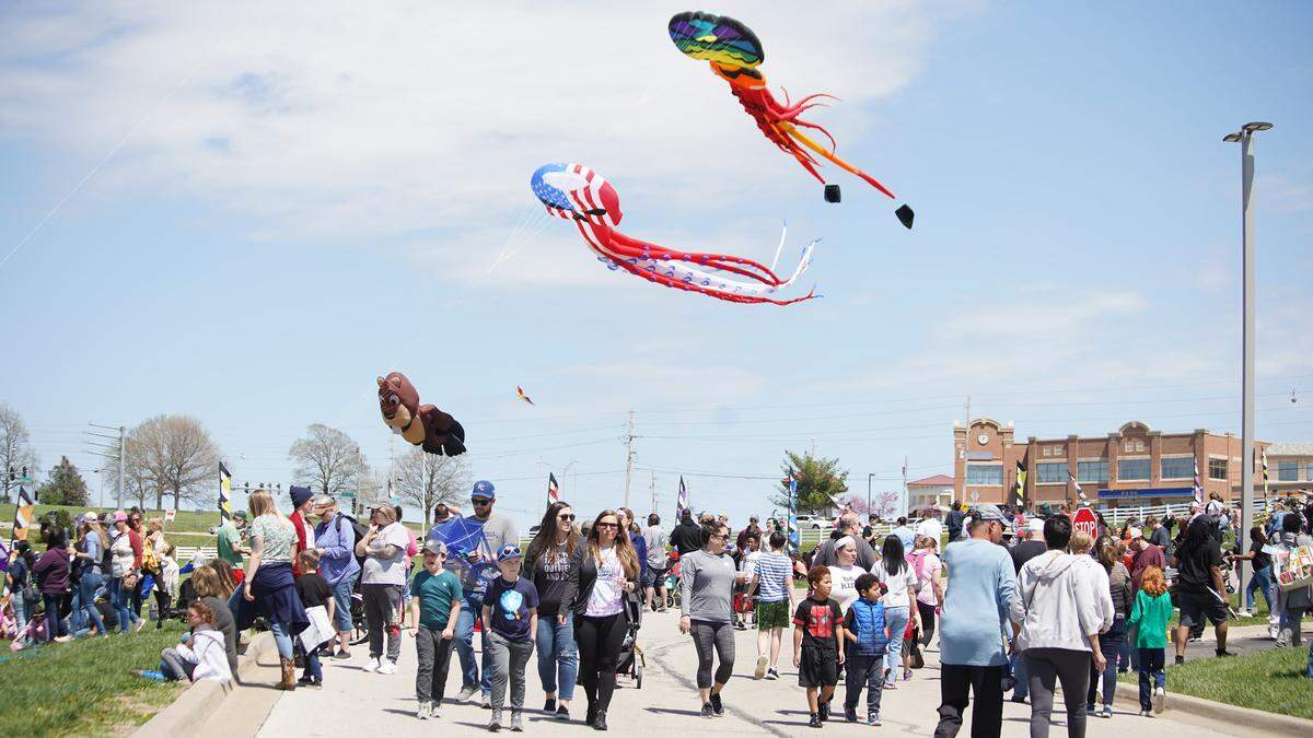 The annual Flights of Fancy Mega-Kite Festival is scheduled from noon to 5 p.m. April 21. The free community event started in 2006 and has grown significantly over the years.