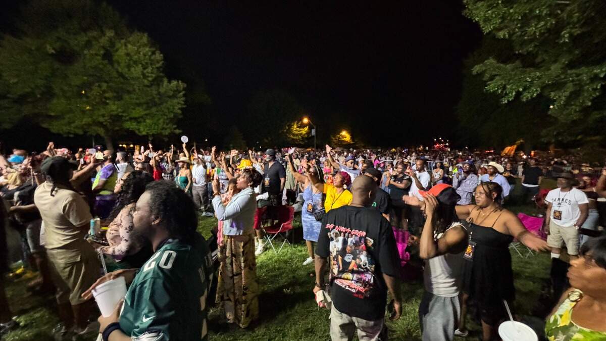 Thousands of people filled the 18th and Vine Historic Jazz District on last month for JuneteenthKC’s annual festival. Missouri Gov. Mike Kehoe cut state support for the program from the state’s budget.