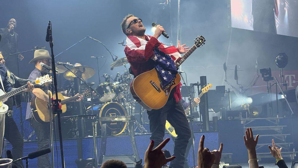 Eric Church loves Kansas City, and he couldn’t hide it in wide-ranging concert