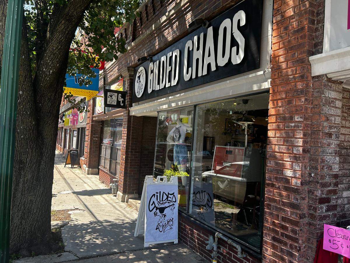 Gilded Chaos has taken over the Westport space formerly occupied by Mid Coast Modern.