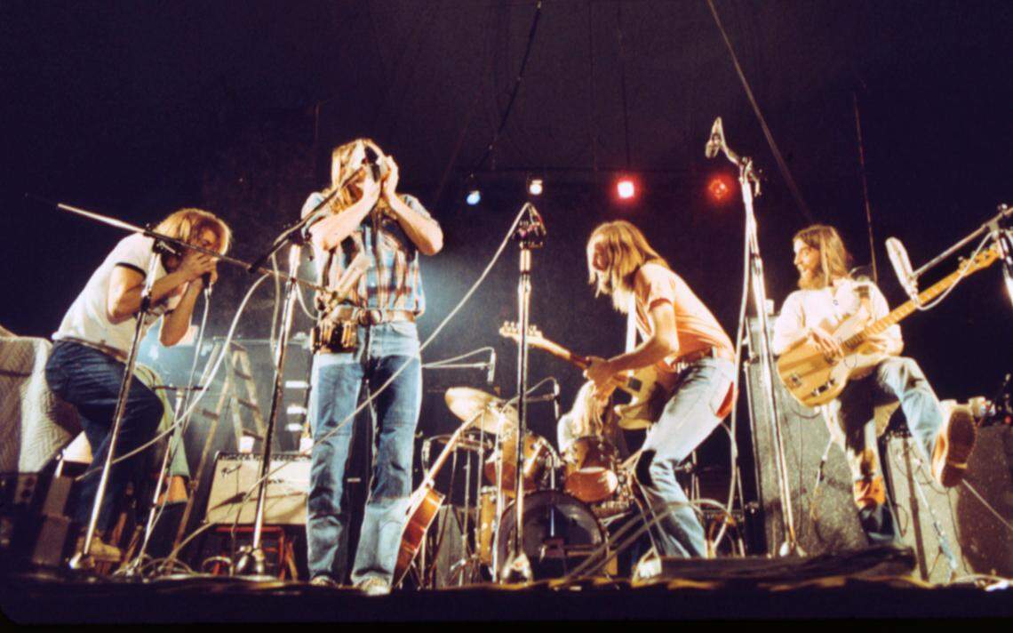 The Ozark Mountain Daredevils were regulars at the Cowtown Ballroom.