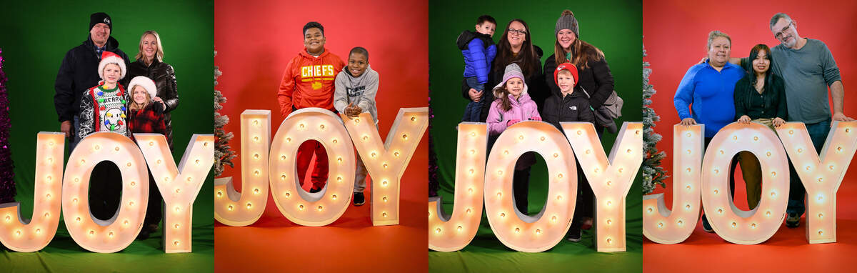 Families had their portraits taken during two special holiday portrait events by The Star.