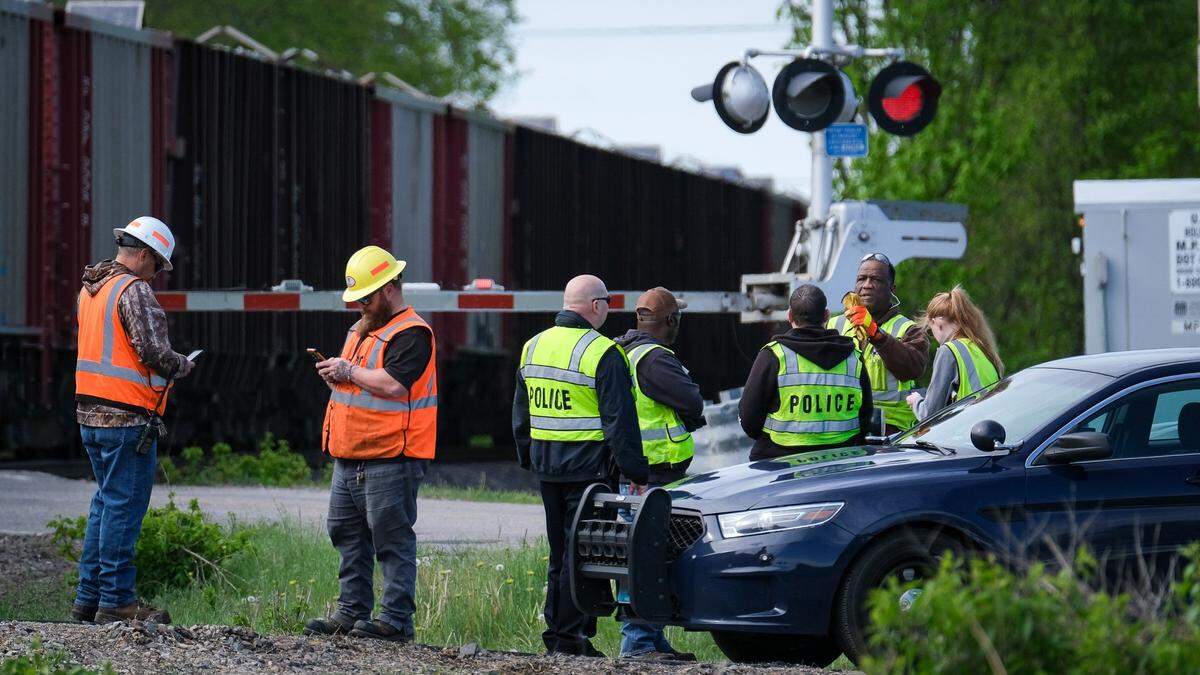 A driver of Jaguar S-Type sports sedan died in a collision with a train in late April after allegedly going around a rail crossings gate arms and ignoring flashing warning lights and bell, said Officer Alayna Gonzalez with the Kansas City Police Department.