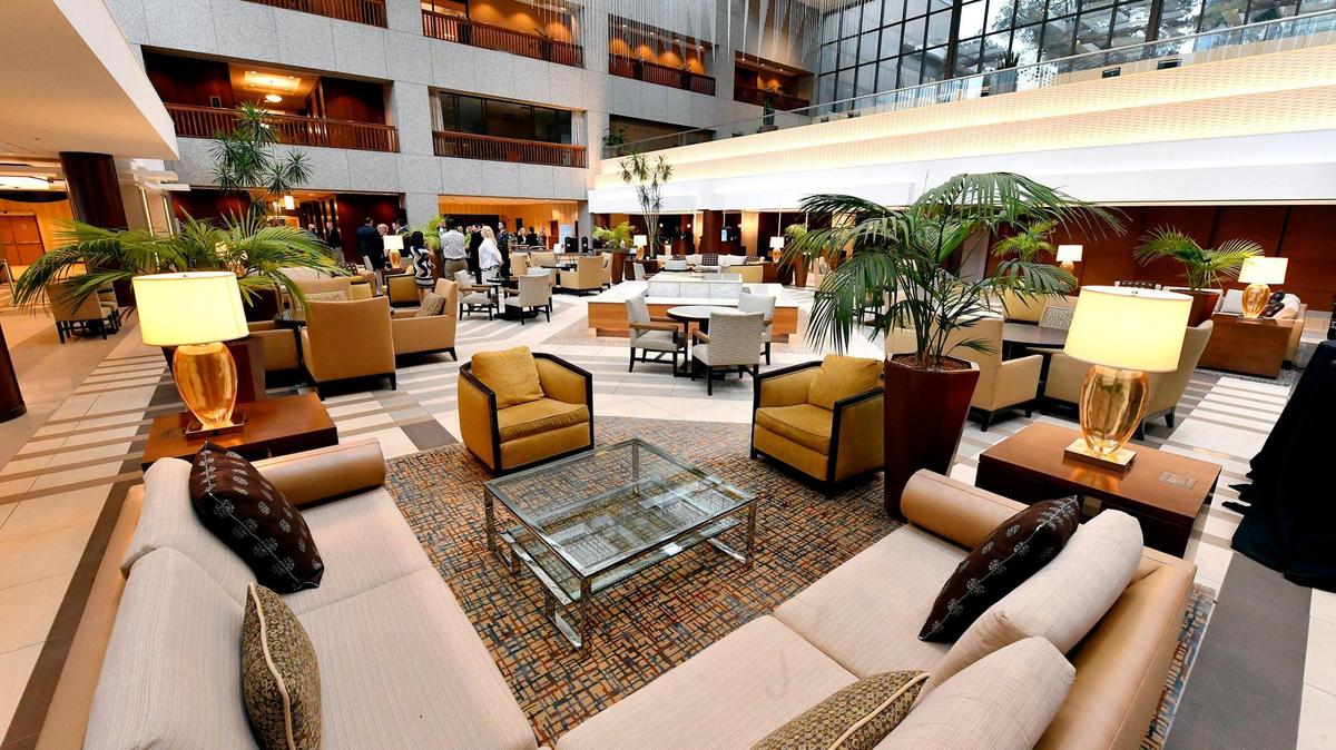 The Sheraton at Crown Center reopened its doors to the public Thursday. While closed for most of the pandemic, the hotel upgraded its guest rooms, meeting areas and main lobby.
