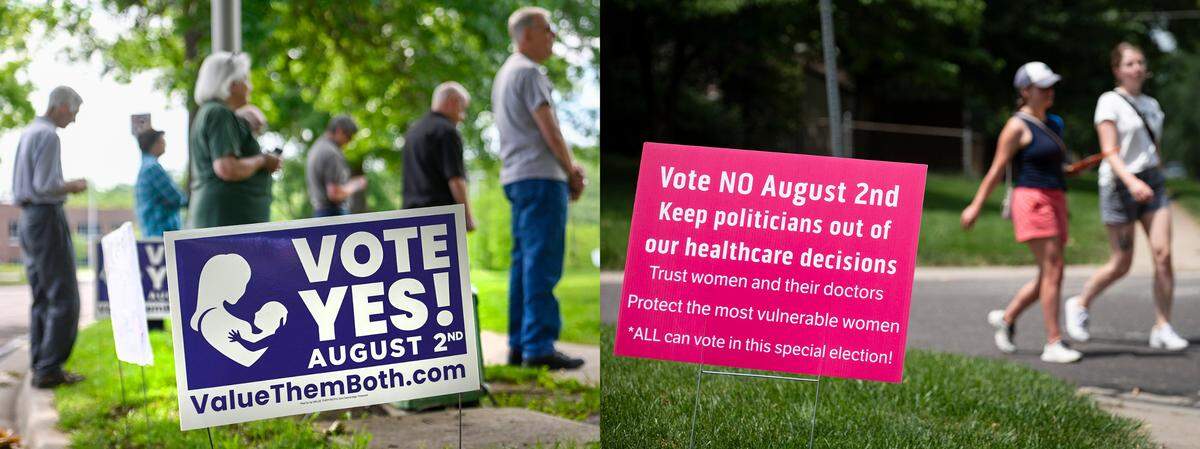 All registered voters in Kansas can cast a ballot on an amendment to the state constitution that will determine the fate of legal abortions in the state.