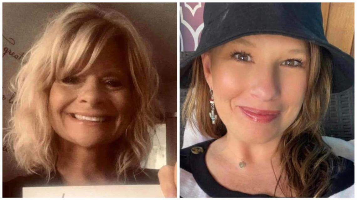 Ohio residents Tracie Shoe, left, and Robyn Bodine vanished while vacationing together in New Mexico, police say.