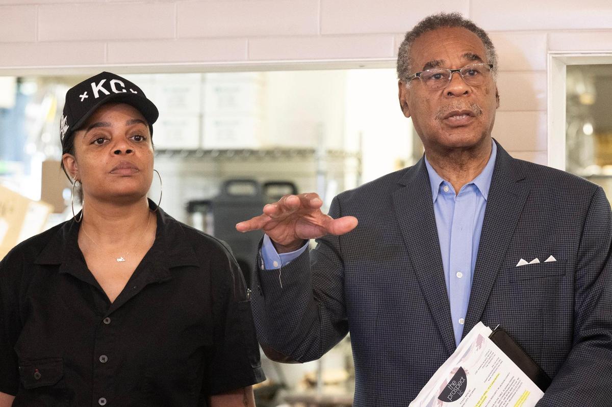 In June, Shanita McAfee-Bryant joined Rep. Emanuel Cleaver to voice concerns about possible cuts to food programs stemming from the Trump administration’s One Big Beautiful Bill.