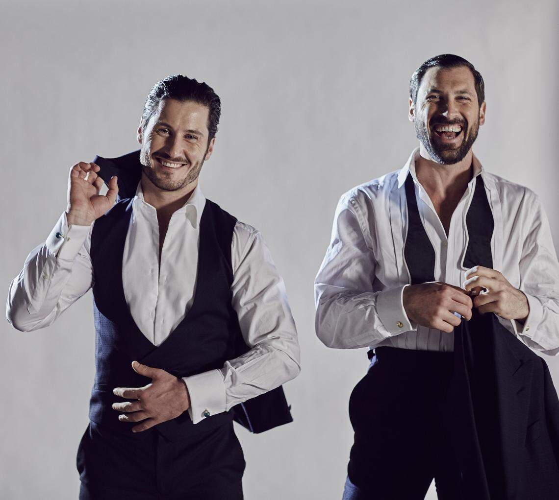 Maks and Val Chmerkovskiy of “Dancing with the Stars” will perform Aug. 15 at the Kauffman Center for the Performing Arts..