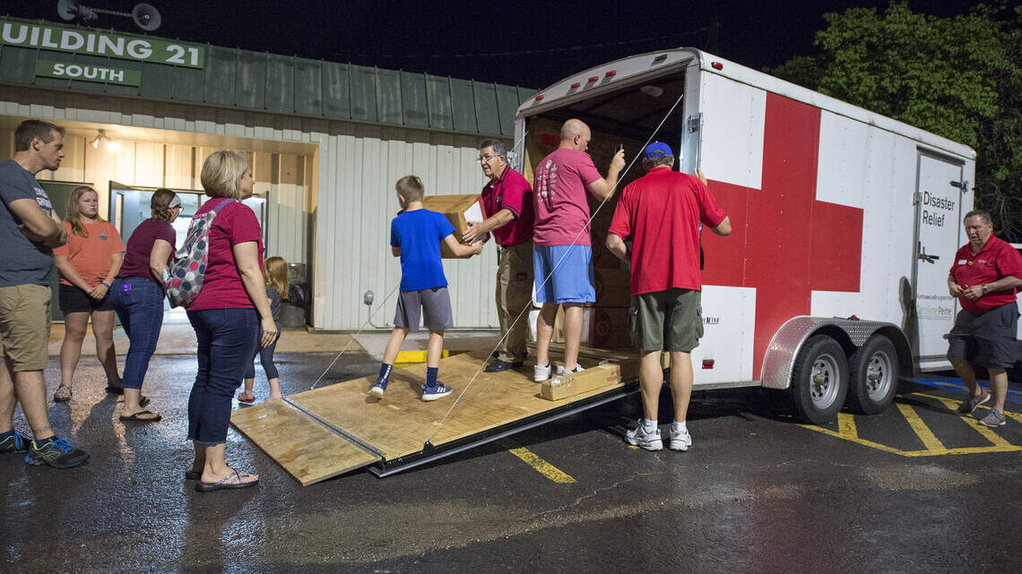At least 12 injured, widespread damage reported after tornado hits Lawrence, Linwood