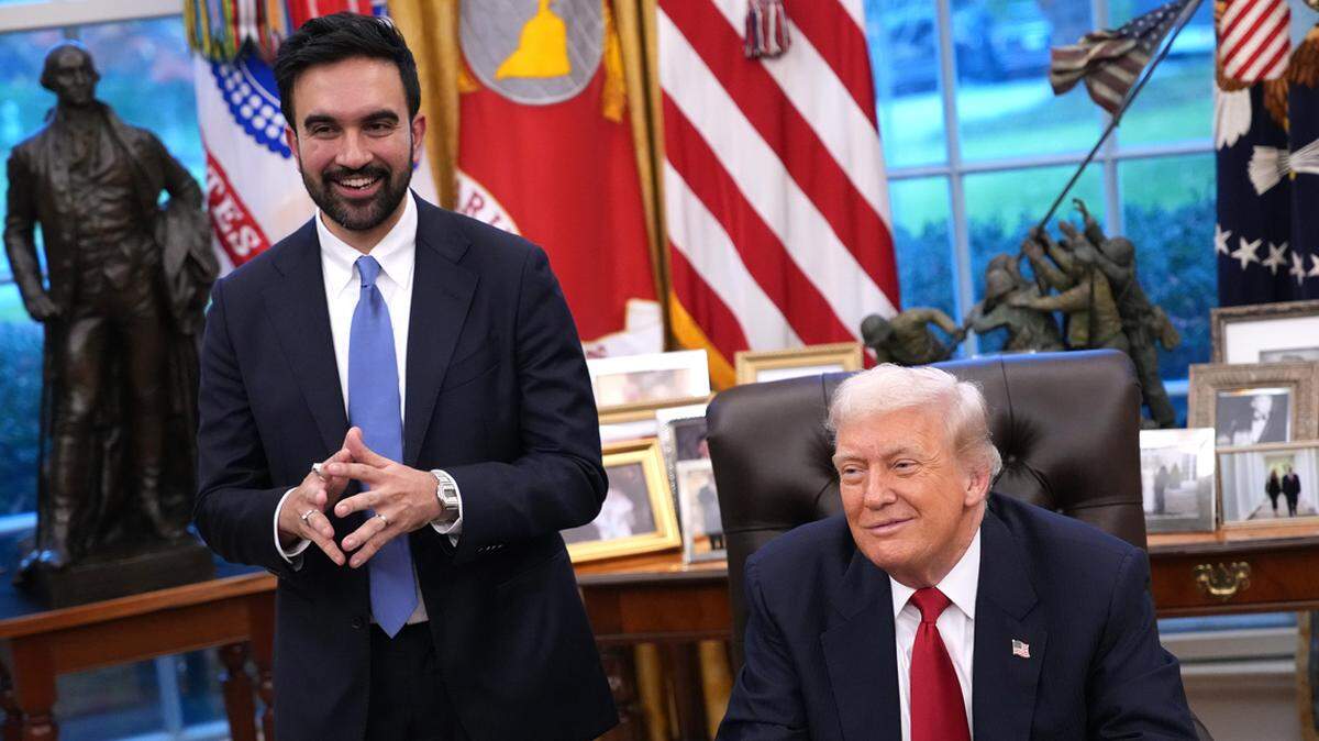 The president was clearly taken with the New York City mayor-elect in the Oval Office Friday.