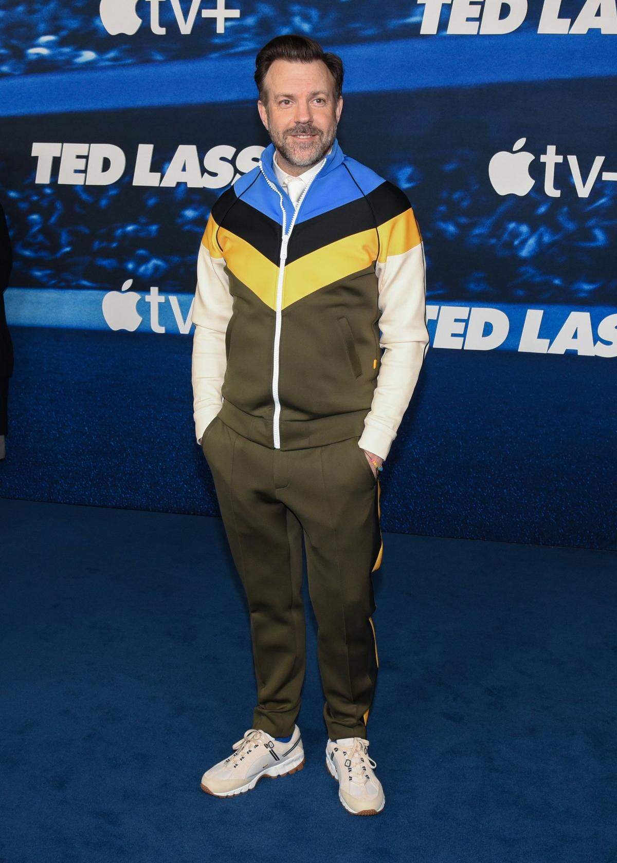 Jason Sudeikis attended the ‘’Ted Lasso’’ Season Three premiere in Los Angeles on March 7.