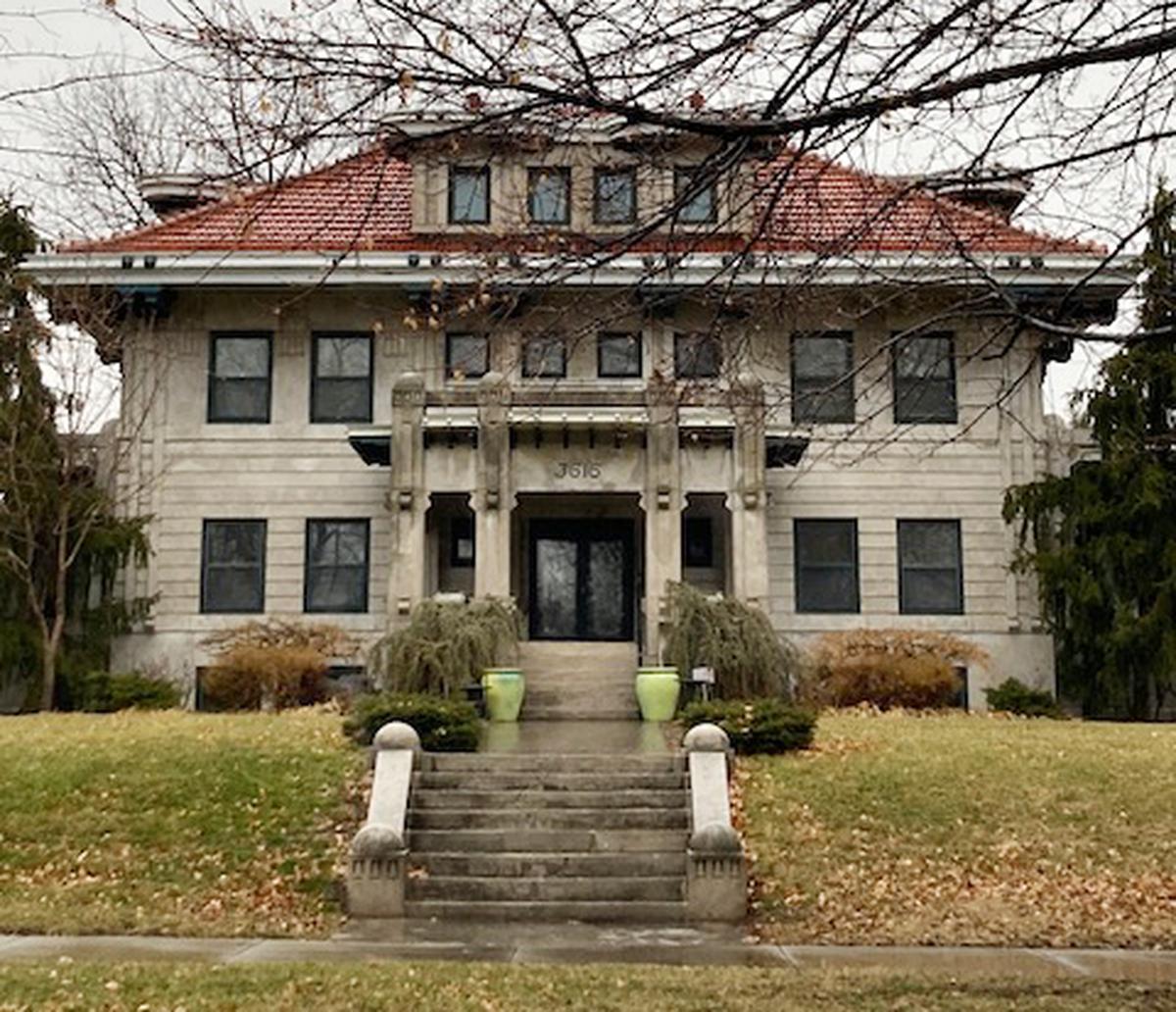 This home at 3616 Gladstone Blvd. was built with Phenix stone for C.R. Hunt in the early 1900s.