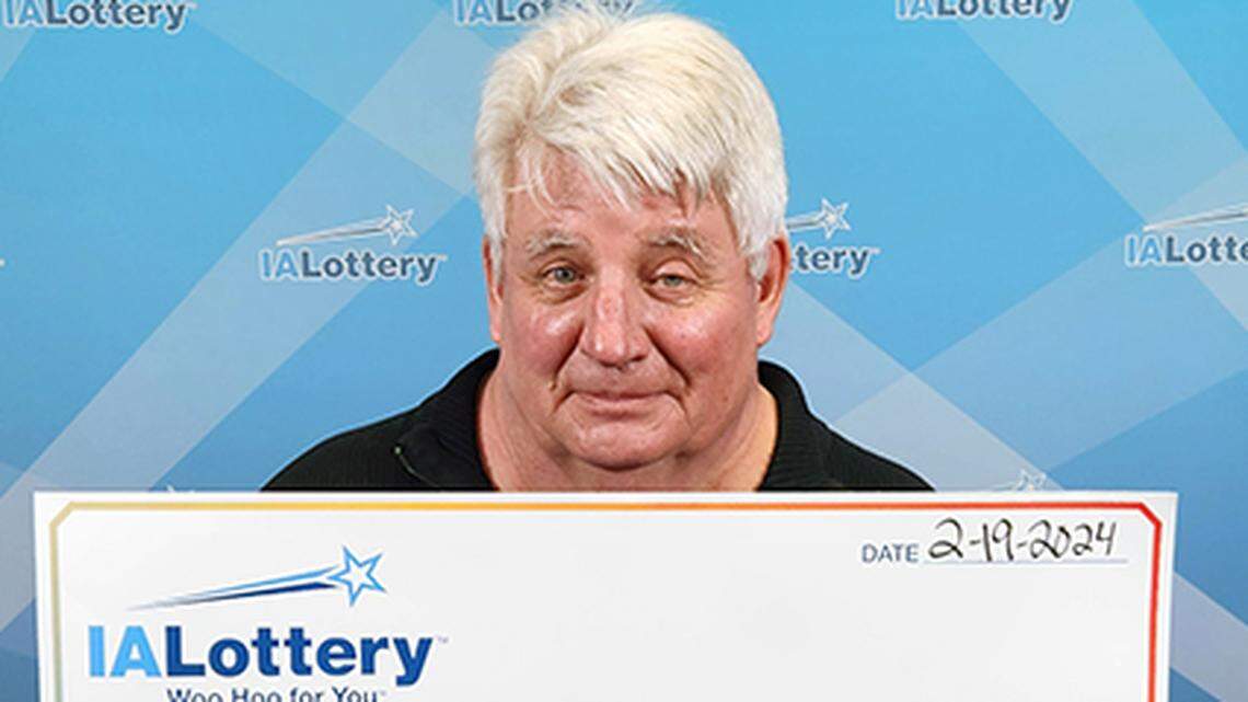 An Iowa man wanted to be ‘darn sure’ of his jackpot lottery win before waking his wife, lottery officials said.