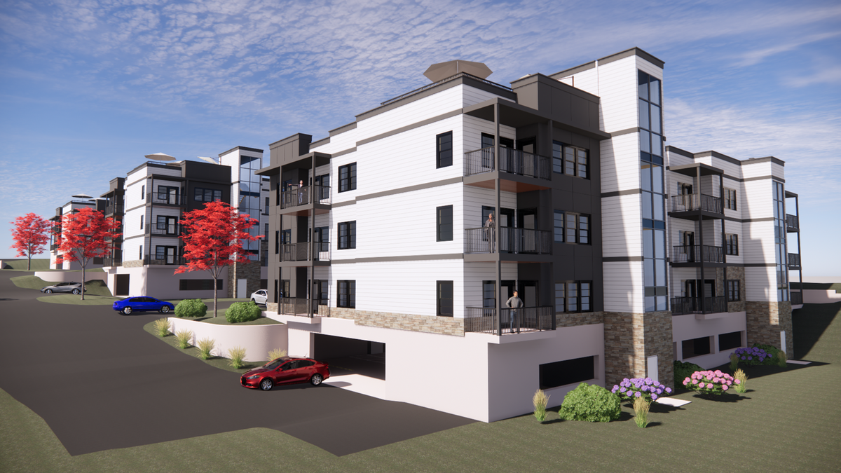 Situated near downtown De Soto on the former site of a water holding facility, The Rio Apartments is another new development by Alcove which will feature 59 units in three, podium style buildings.