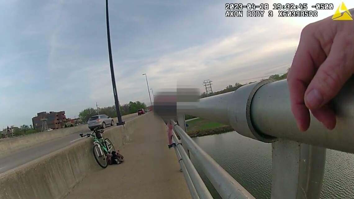 ‘Come on, brother!’ Lawrence police video shows officers preventing man’s suicide