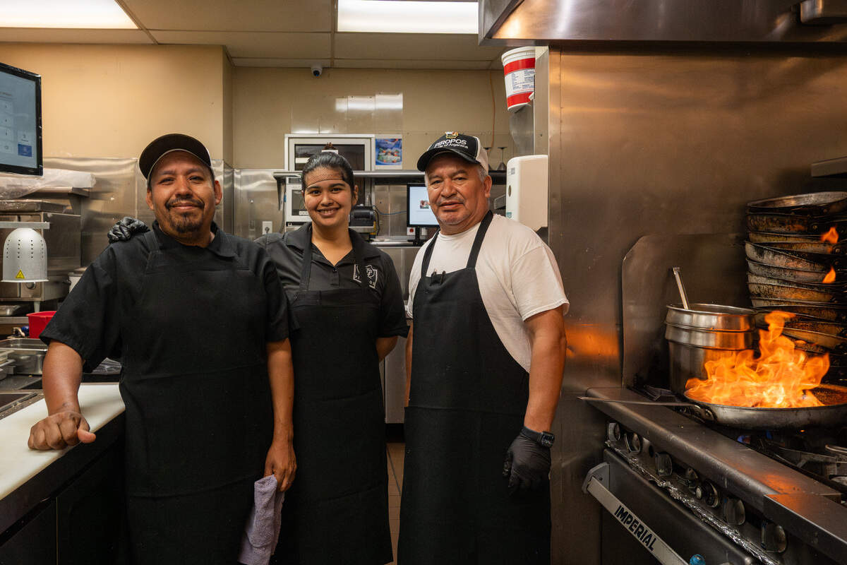 Kitchen staff during food prep at Piropos, on Tuesday, June 2, 2026, in Kansas City. The restaurant serves traditional Argentinian foods including empanadas and almendrado ice cream.