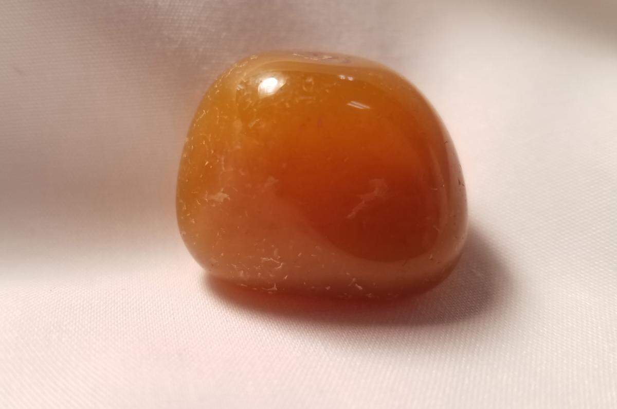 This is a piece of polished jelinite.
