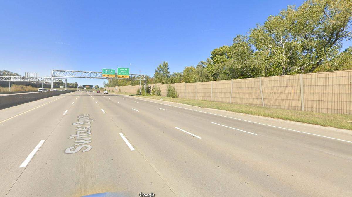 A driver headed the wrong way on northbound U.S. 69 died after crashing into another vehicle late Sunday, the Overland Park police said in a news release. The other driver was injured in the crash and was taken to the hospital for treatment of unspecified injuries. This Google Maps Street View image of the area is from October.